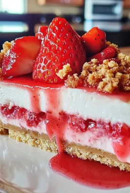 Strawberry Crunch Cheesecake
