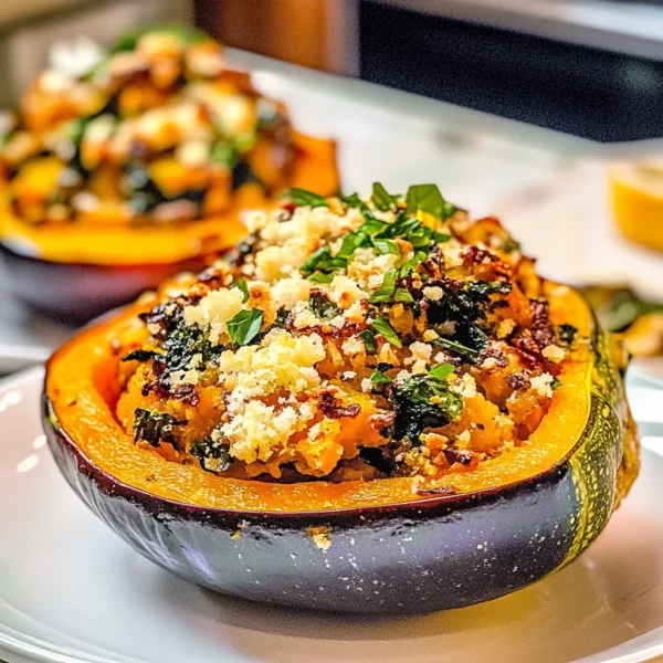 STUFFED ACORN SQUASH