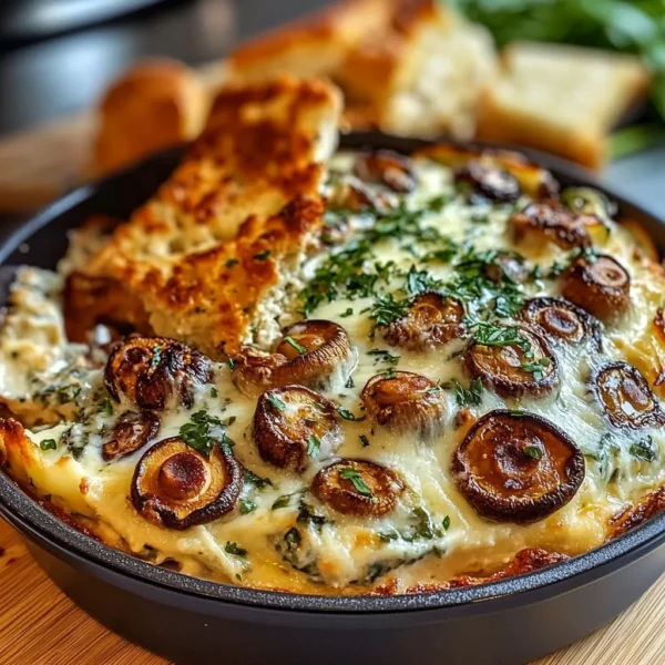 Stuffed Mushroom Dip