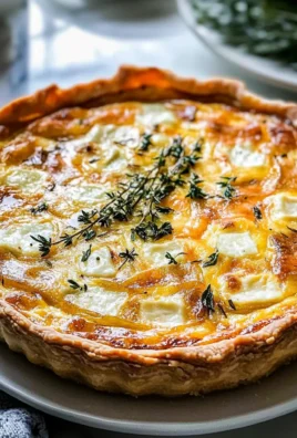 SWEET POTATO & GOAT CHEESE QUICHE