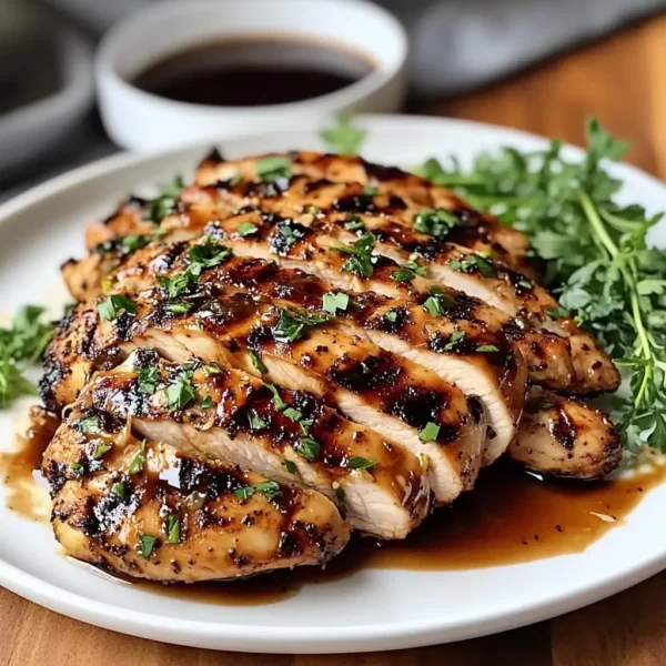 Tender Balsamic Grilled Chicken