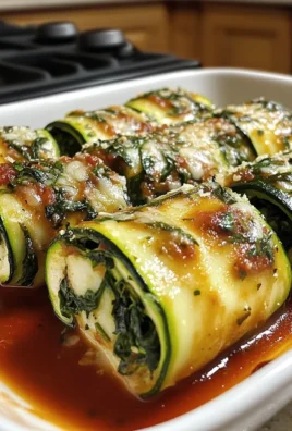 Vegan Zucchini Spinach Rollatini