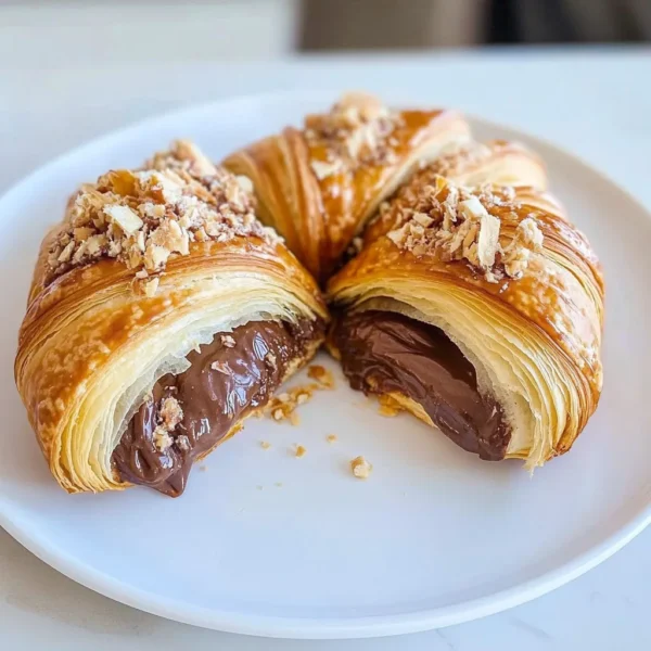 3-Ingredient Nutella Croissants