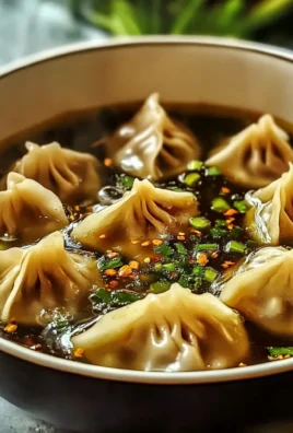 Asian Dumpling Potsticker Soup Recipe