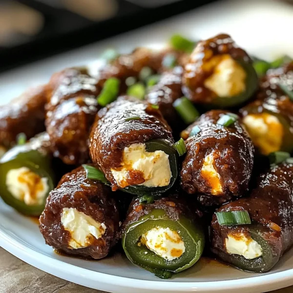 Beef Wrapped Cream Cheese Jalapeños: Easy, Irresistible Bites