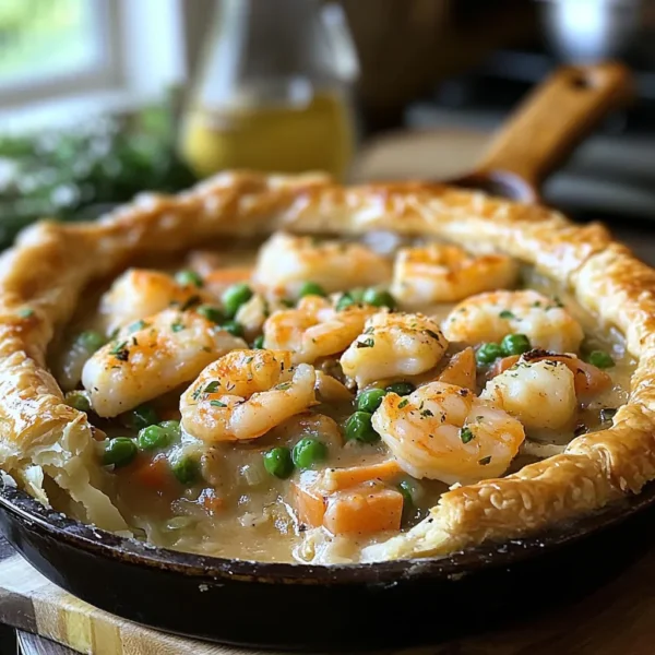 Cajun Seafood Pot Pie