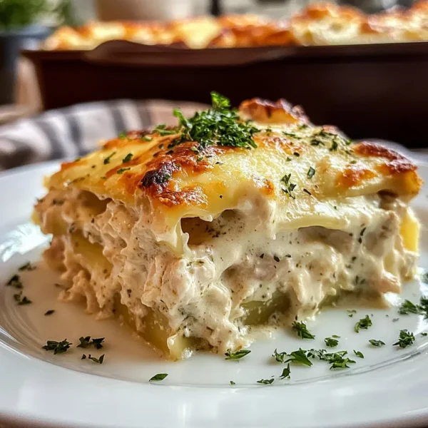 Chicken Alfredo Lasagna