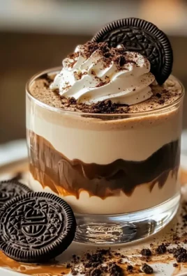 Creamy Espresso Mocha Mocktail with Oreo Crunch Delight