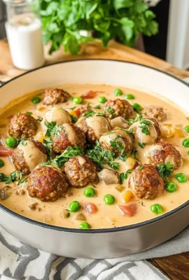 Creamy Meatball Stew