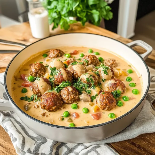 Creamy Meatball Stew