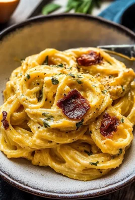 Creamy Roasted Garlic Butternut Squash Pasta.