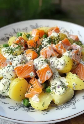 Delicious Potato Salad w/ Hot Smoked Salmon for Any Gathering