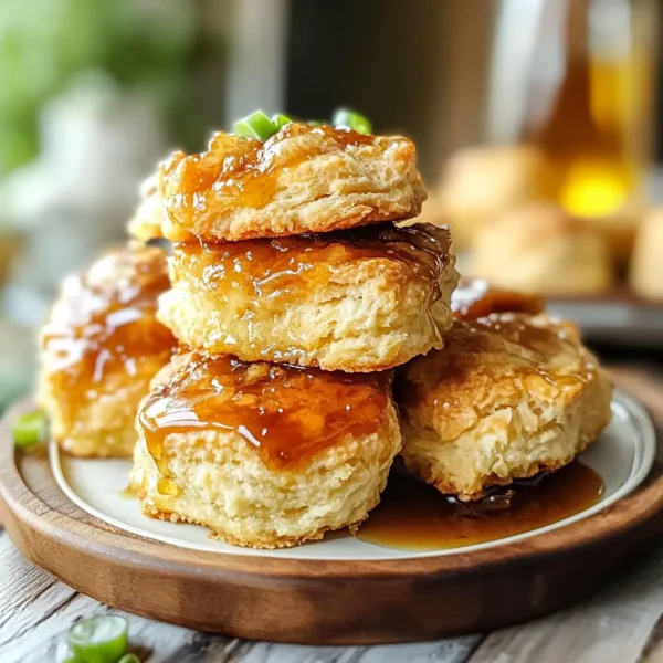 Hot Honey Chicken Biscuits: Irresistibly Sweet and Savory!