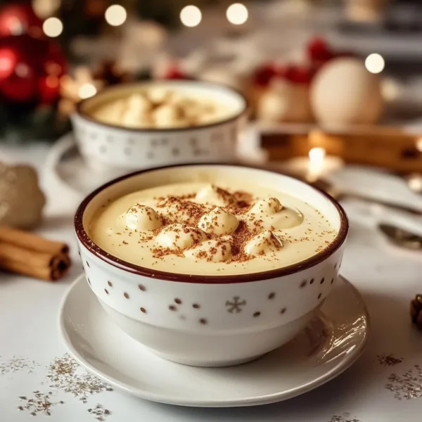 Irresistible Eggnog Pudding Dip: Perfect Holiday Treat!