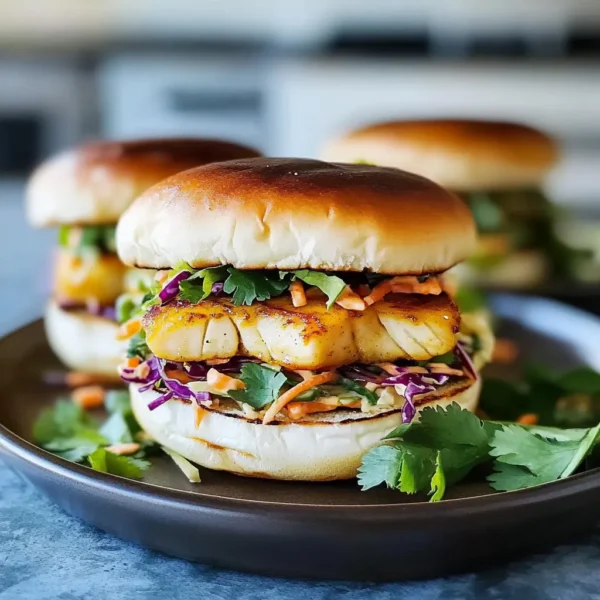 Make Thai Fish Burgers with Green Mango & Papaya Slaw Tonight