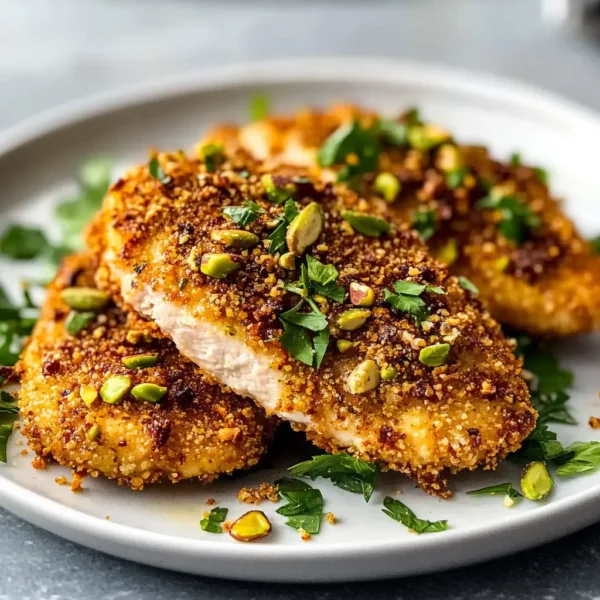Pistachio-Crusted Chicken Cutlets: A Delicious Recipe Today!