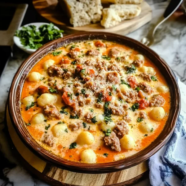 Sausage Gnocchi Soup