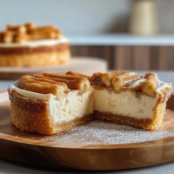 Simple Churro Cheesecake