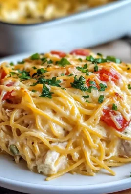 Spaghetti Chicken Casserole | Creamy Family Dinner Idea