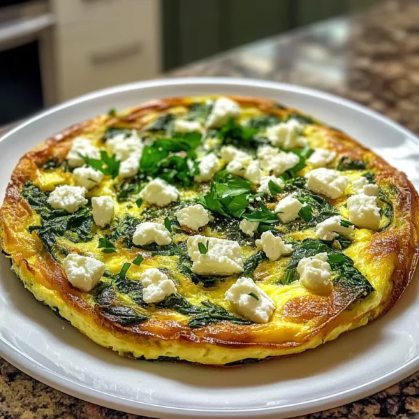Spinach and Feta Frittata: A Delicious Breakfast Delight!