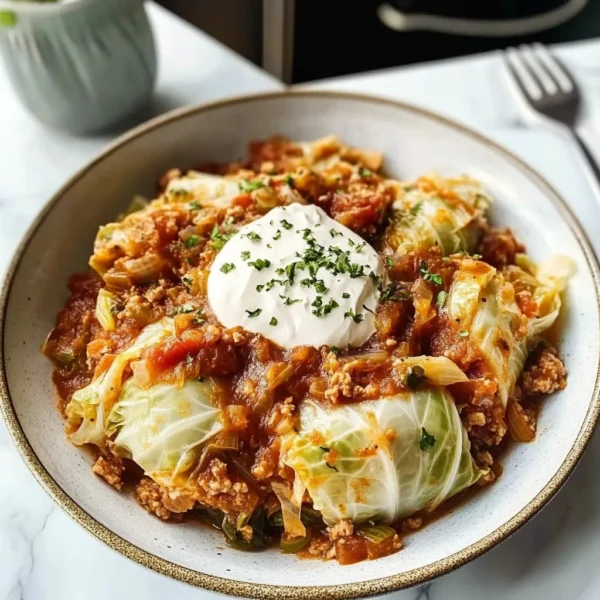 Unstuffed Cabbage Rolls