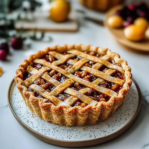 Vegan Keto Mince Pie Tart: Indulgent Flavor Without Guilt