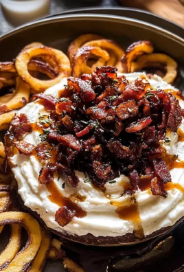 Whipped Goat Cheese Candied Bacon Dip.