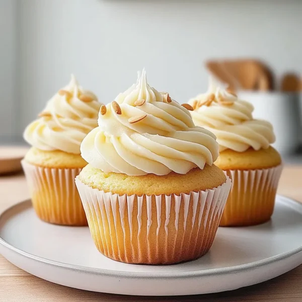 Almond Vanilla Cupcakes: Irresistibly Moist and Flavorful