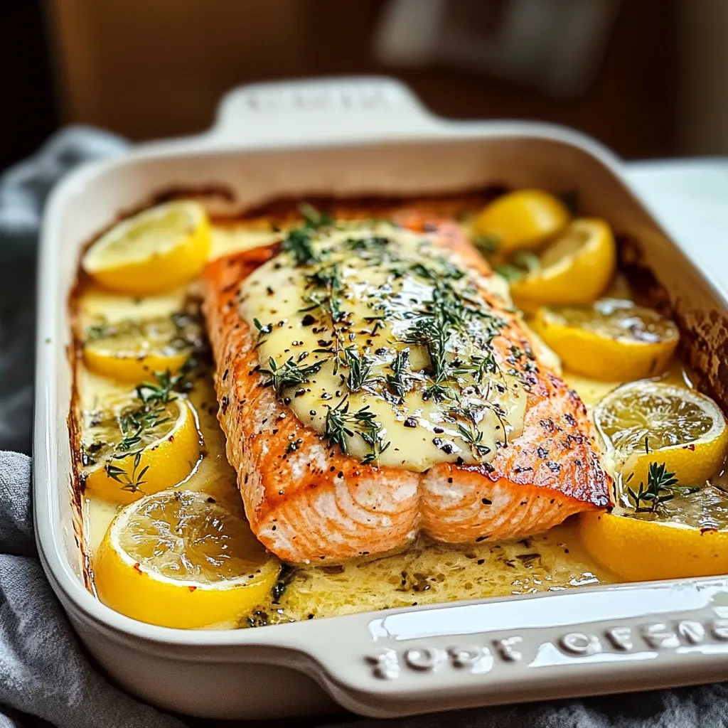 Baked Boursin Salmon: Quick Gourmet Delight in 30 Minutes