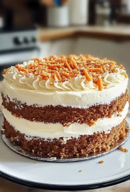 Carrot Cake with Cream Cheese: Irresistibly Moist Delight