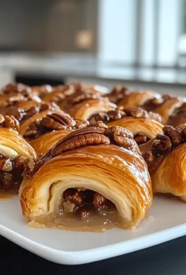 Chocolate Pecan Pie Crescent Rolls Recipe - Easy Homemade Dessert Treat