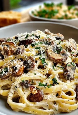 Cozy Mushroom Parmesan Pasta