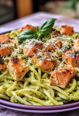 Creamy Salmon Pesto Pasta Recipe - Easy Dinner in Minutes