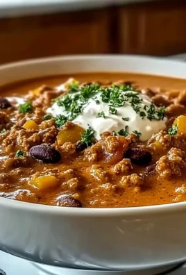 Creamy Turkey Pumpkin Chili