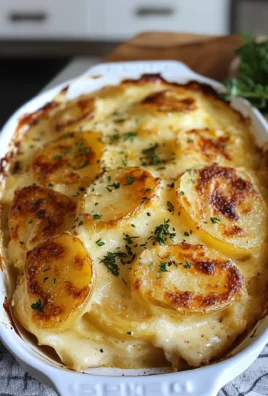 Easy and Cheesy Sourdough Au Gratin Potatoes Recipe