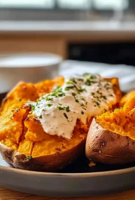 Easy Baked Sweet Potato