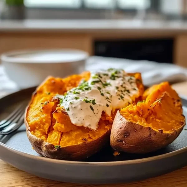 Easy Baked Sweet Potato
