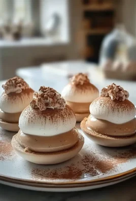Gingerbread Latte Mousse Domes