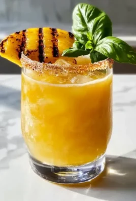 Grilled Mango Basil Margarita Recipe