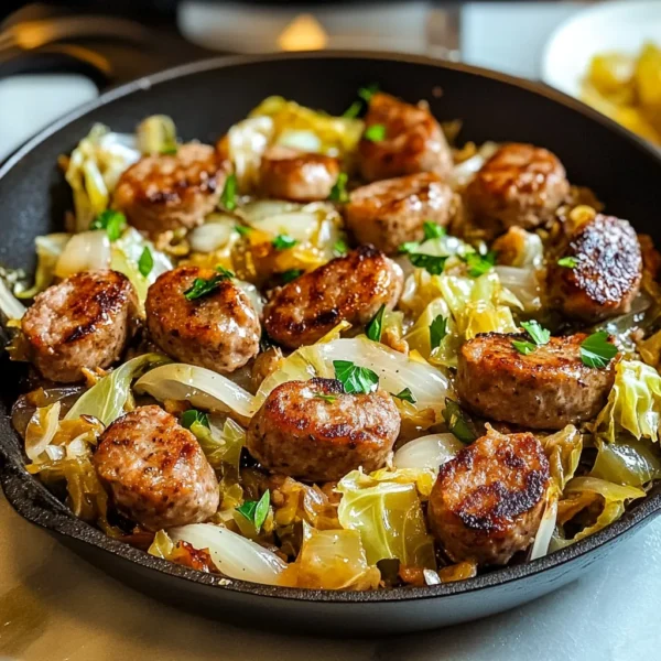 🍳 Hearty Cabbage and Sausage Skillet for Budget Meals
