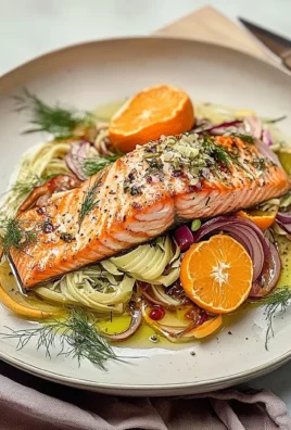 HEAVENLY SLOW-ROASTED SALMON WITH FENNEL & ORANGE RECIPE