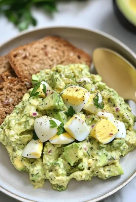 Herby Avocado Egg Salad (10-minute!)