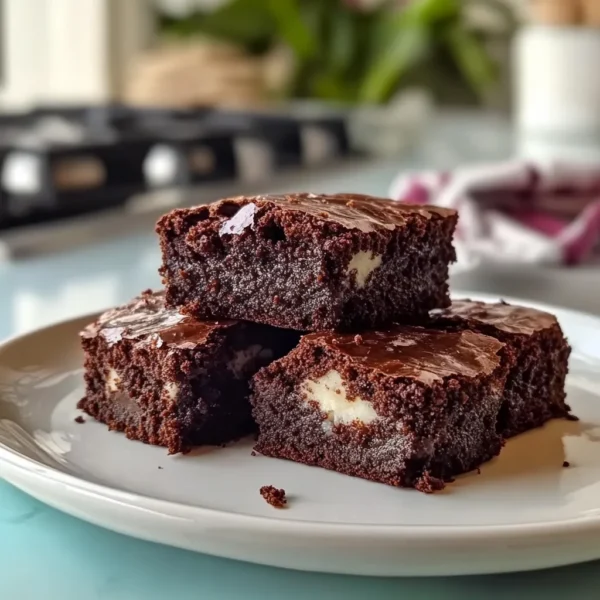 Homemade Keto Cottage Cheese Brownies