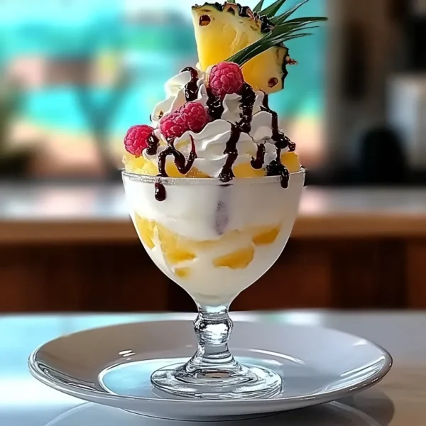 Ice Cream Sundae Piña Colada