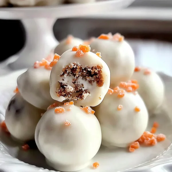 IRRESISTIBLE CARROT CAKE TRUFFLES FOR SWEET CELEBRATIONS
