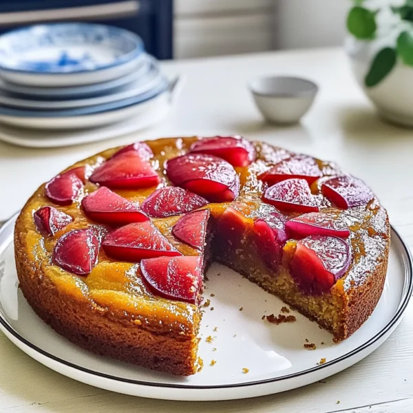 IRRESISTIBLE RHUBARB UPSIDE DOWN CAKE RECIPE TO TRY TODAY