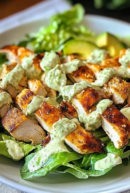 IRRESISTIBLE SKINNY CHICKEN AND AVOCADO CAESAR SALAD