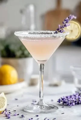 Lavender Lemon Drop Martini Recipe