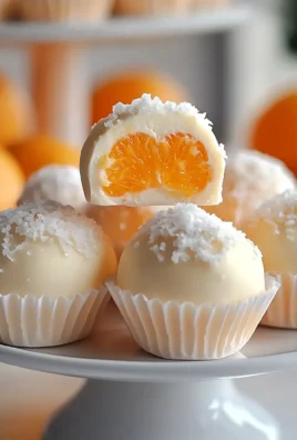 No Bake Orange Creamsicle Truffles!