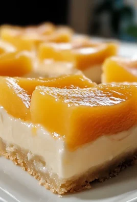 PEACHES AND CREAM CHEESECAKE BARS RECIPE